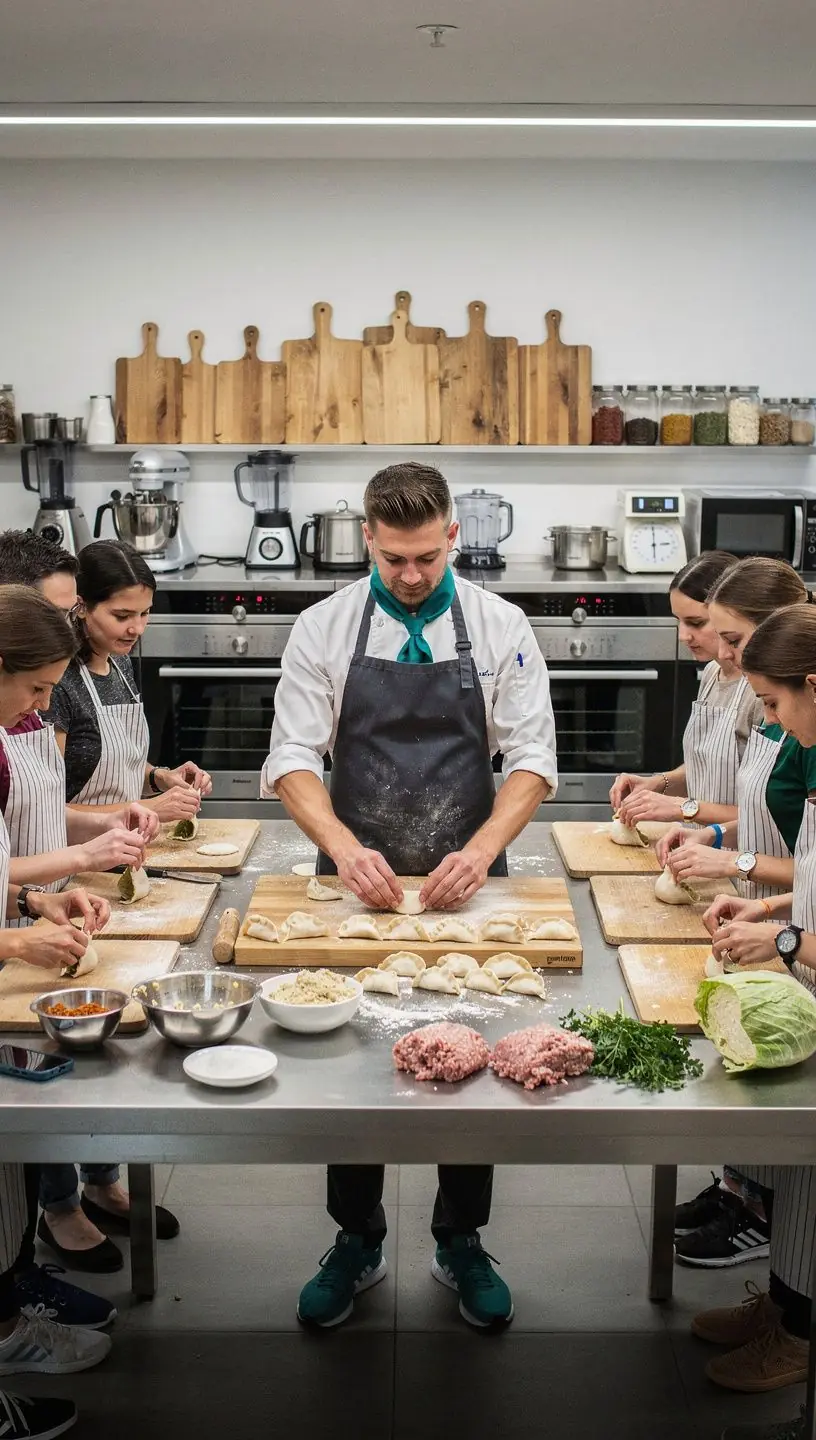 Ein kГ¶stlicher sГјГџer KnГ¶del, gefГјllt mit frischen FrГјchten und bestГ¤ubt mit Puderzucker.
